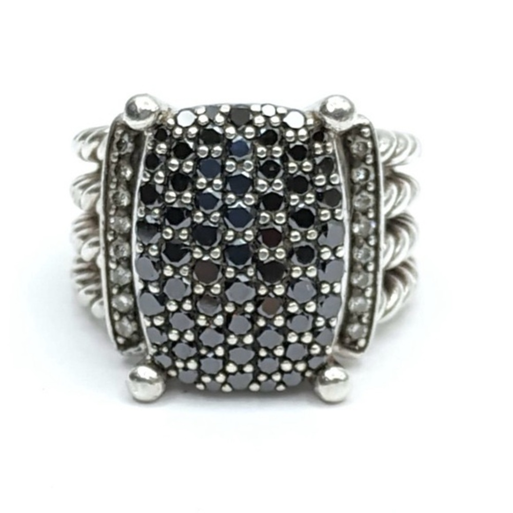 David Yurman Wheaton 16×12 Pave Diamond Ring